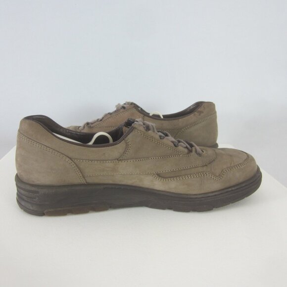 MEPHISTO RUNOFF Womens 9.5 Comfort Shoes Lace Up Shoes Oxfords Brown Taupe Gray - Picture 10 of 14